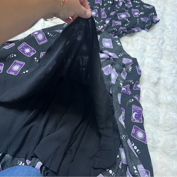 COLLECTIF X MODCLOTH MARY GRACE TAROT DECK SWING DRESS 2 - Picture 3 of 8